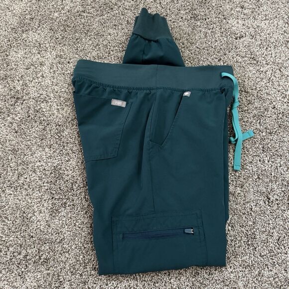 FIGS Fionlite Zamora Jogger Scrub Pants Caribbean Blue W21SW2017 Size XXS 2XS - Picture 7 of 11
